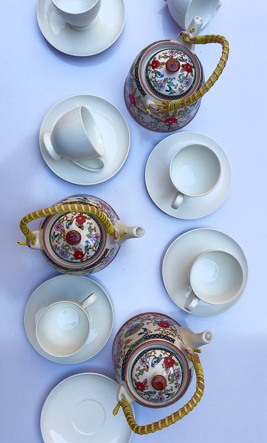 Antique Bloom Tea Pot