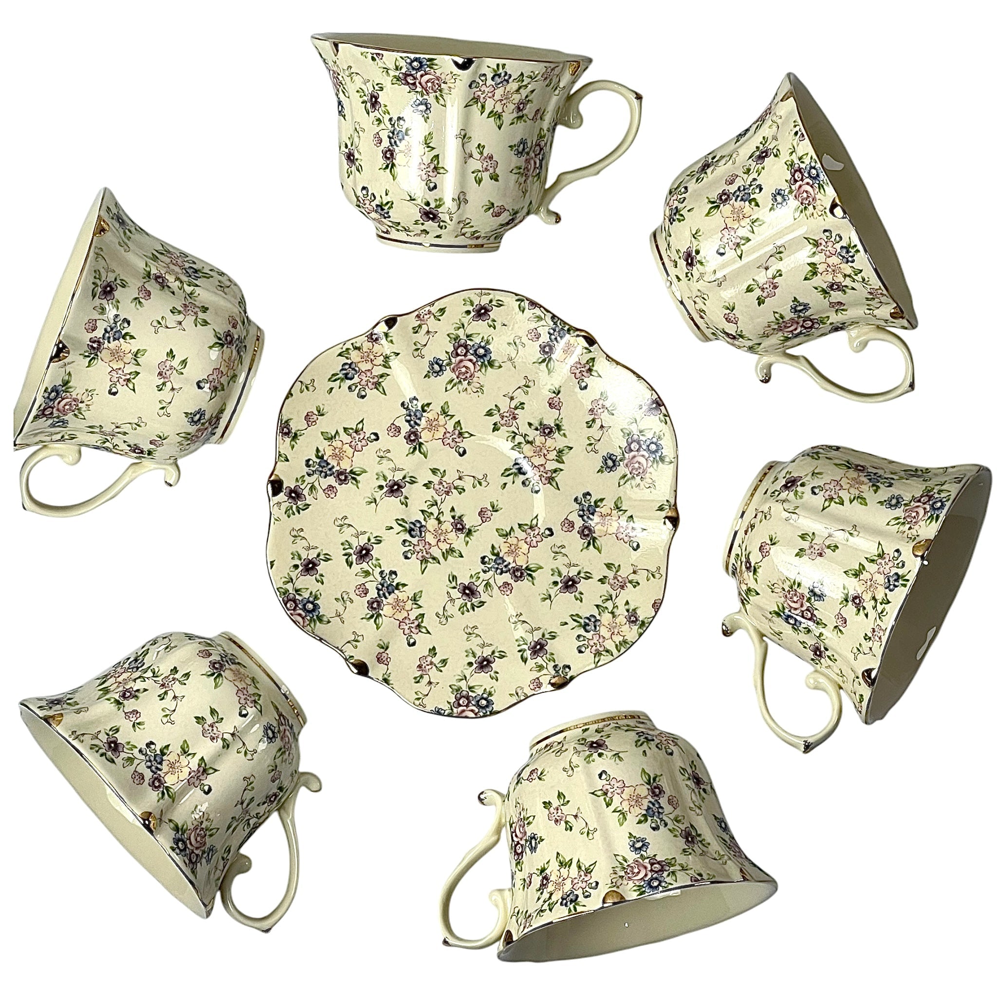 Victorian Petal 31 Piece Tea Set