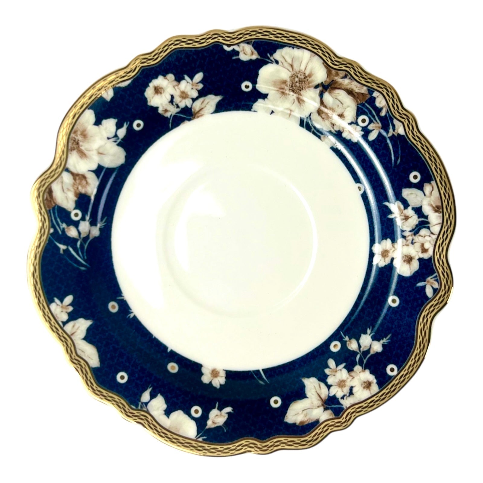 Navy Rose Luxe Tea Set