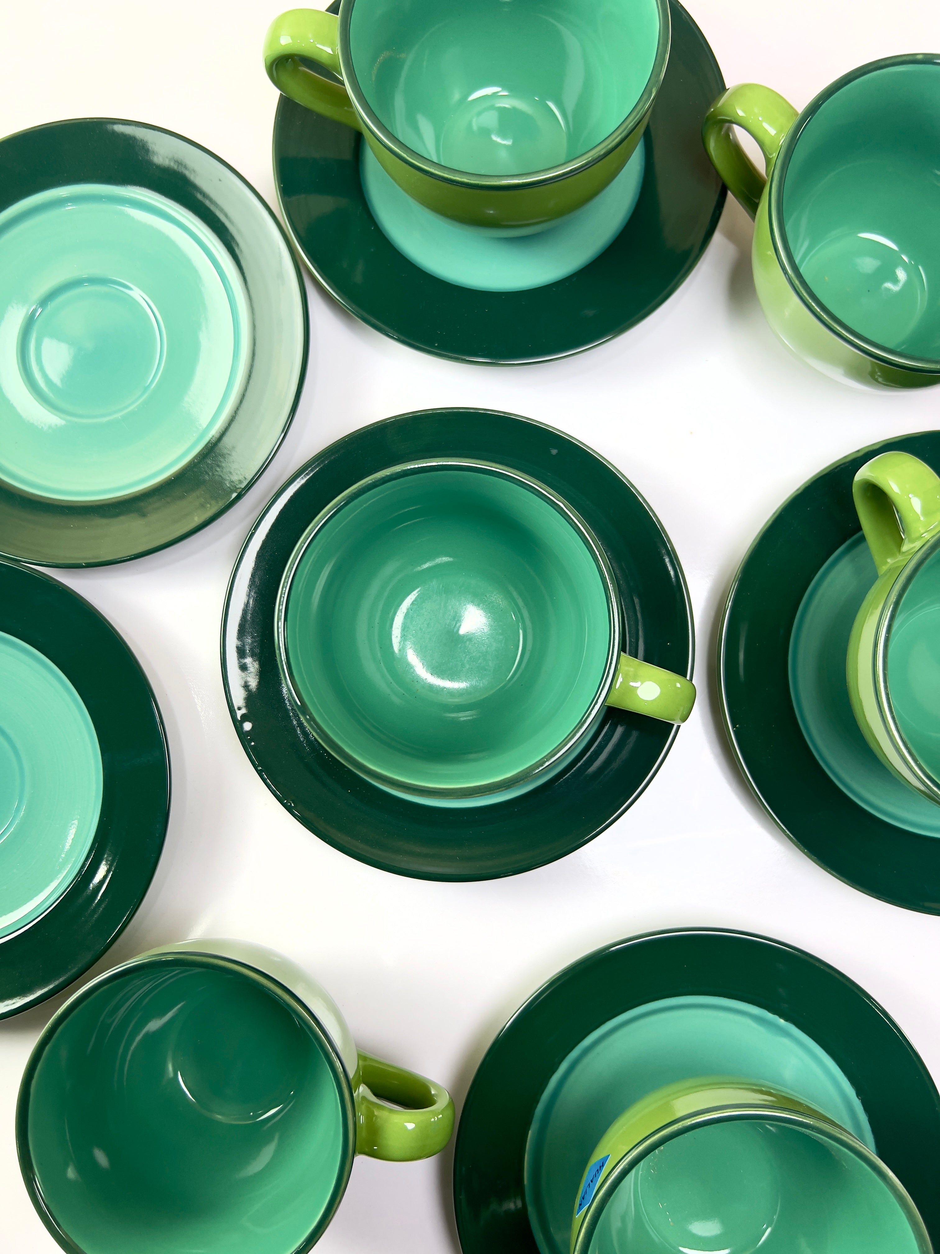 Mintware Cups and Saucers