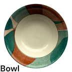 Forest mist 24 piece plate set
