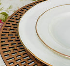 Golden Elegance Plate Set