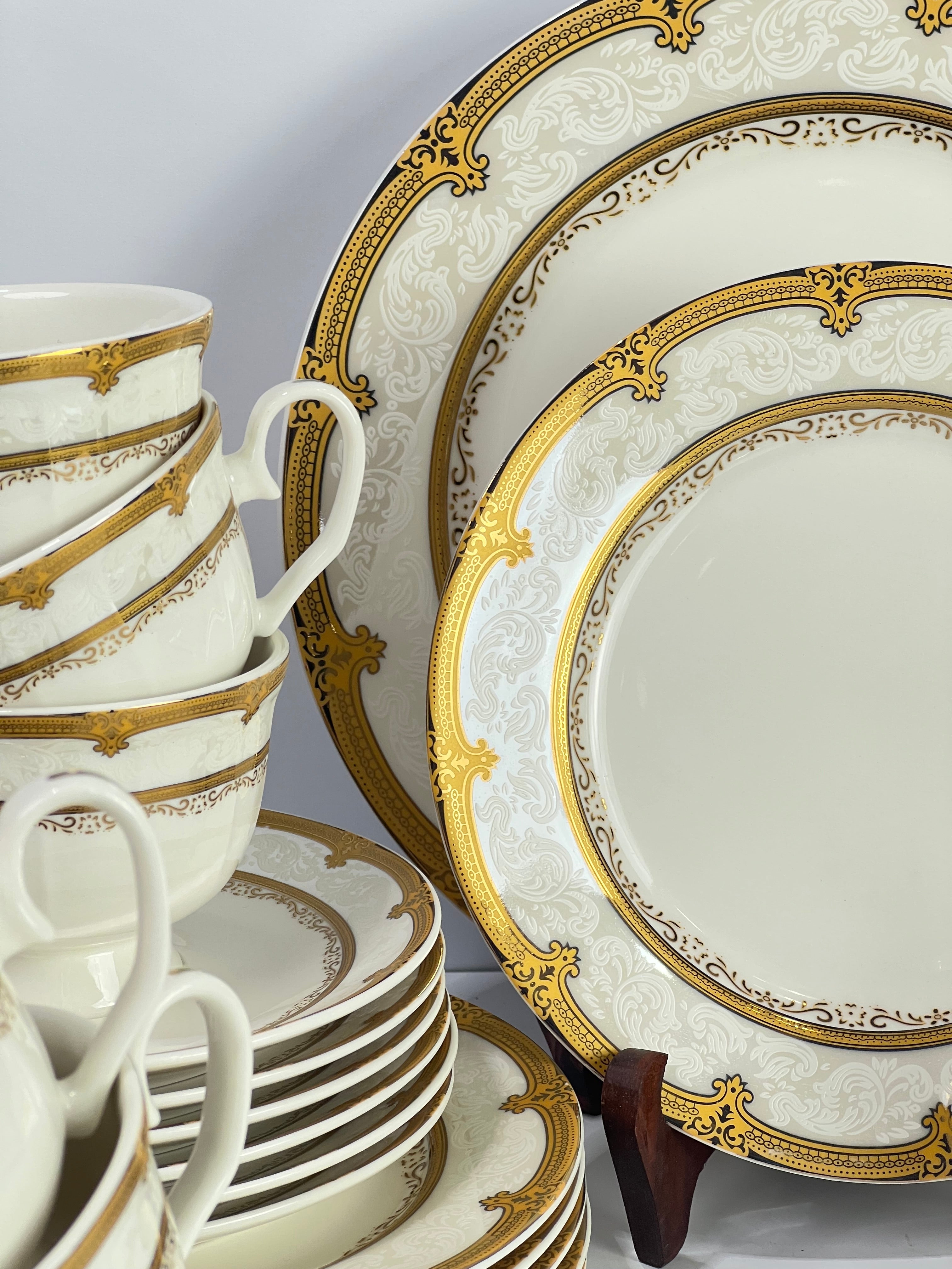 Golden grace tea set