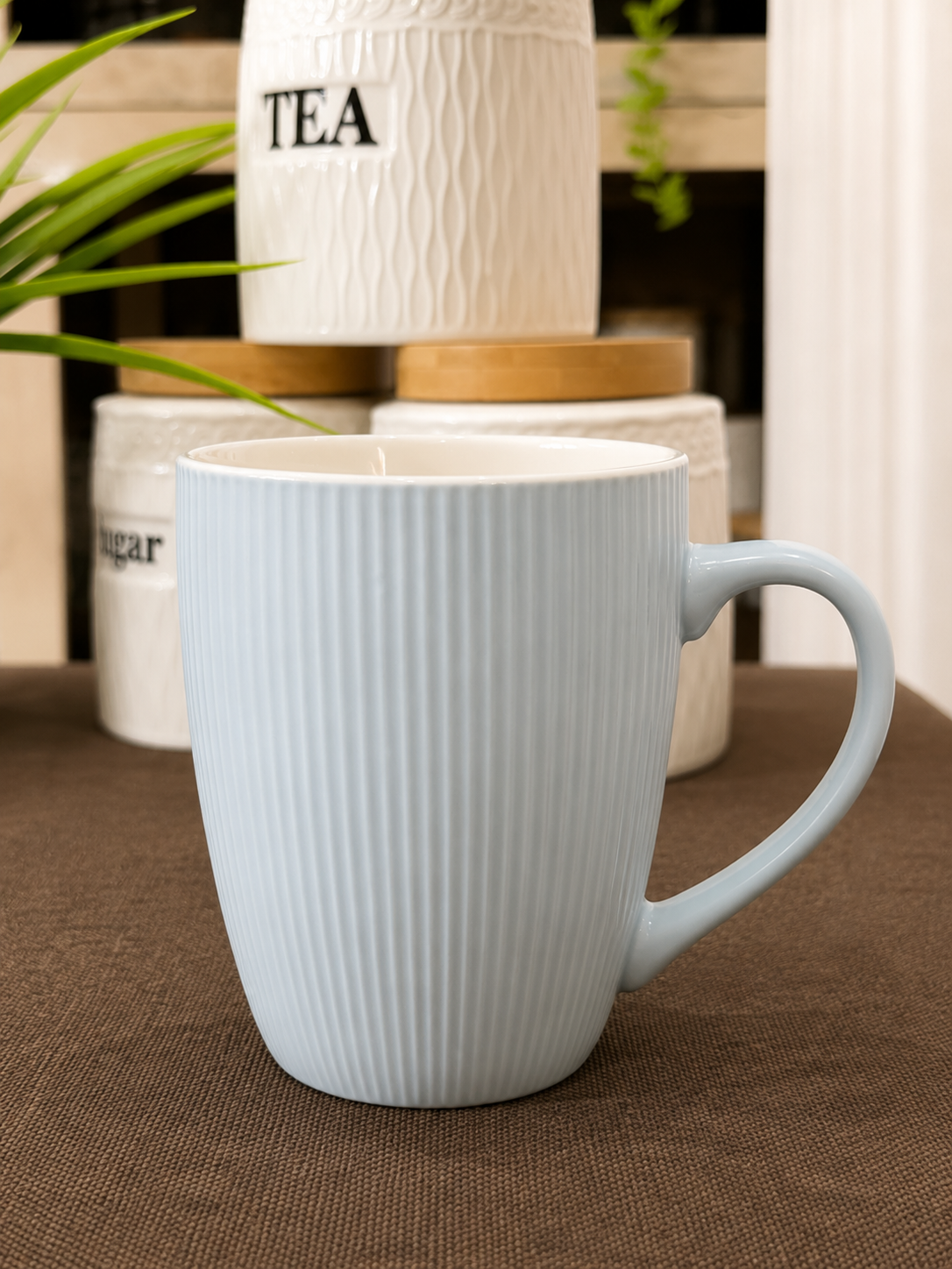 Premium Ribbed Mugs