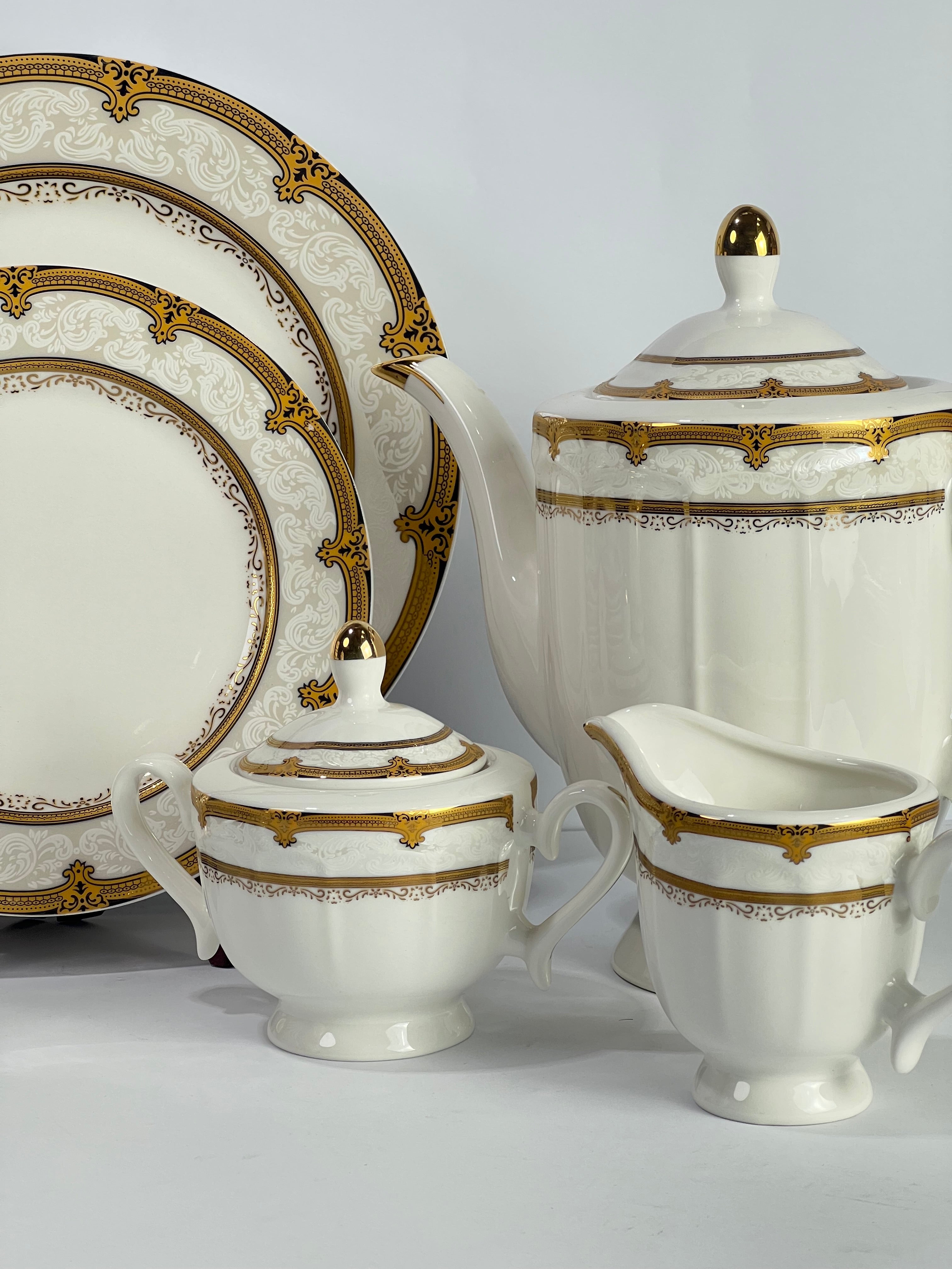 Golden grace tea set