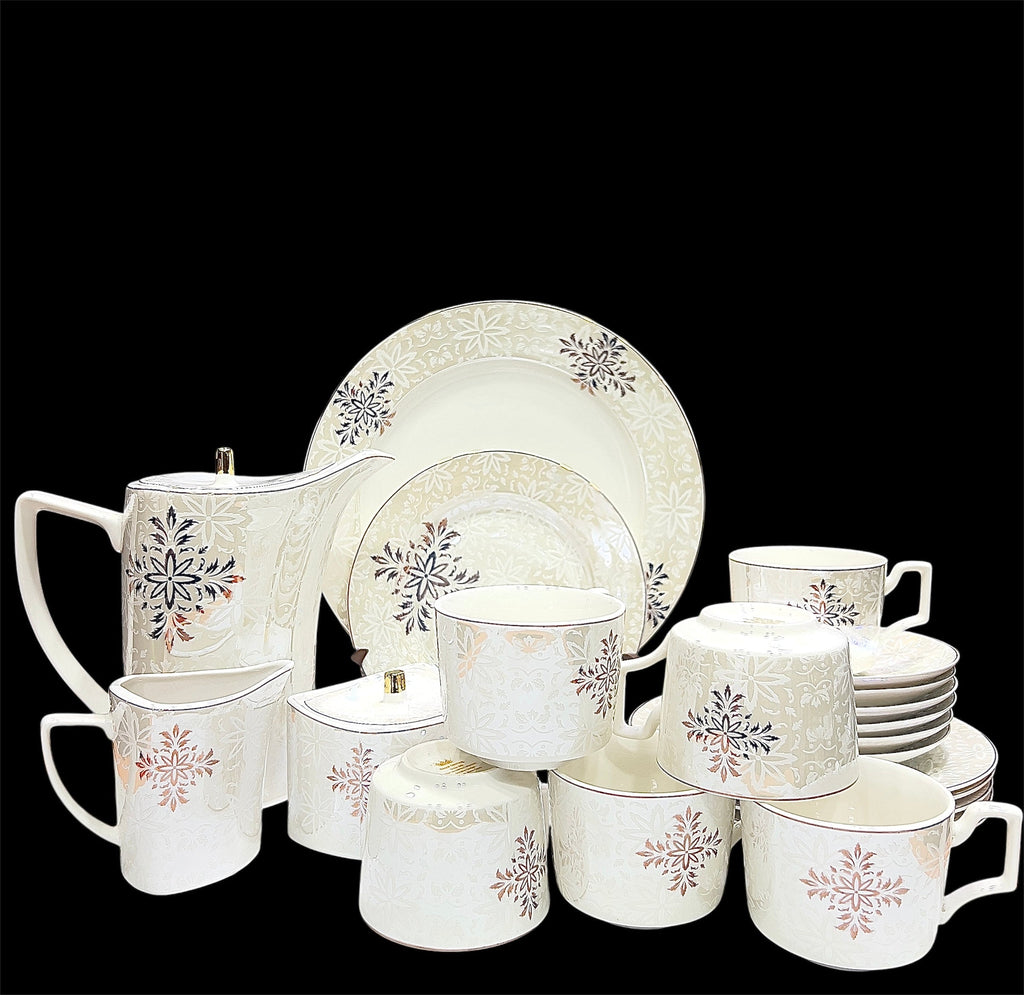 Ivory Elegance Tea Set