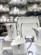 Sterling Edge Tea Set