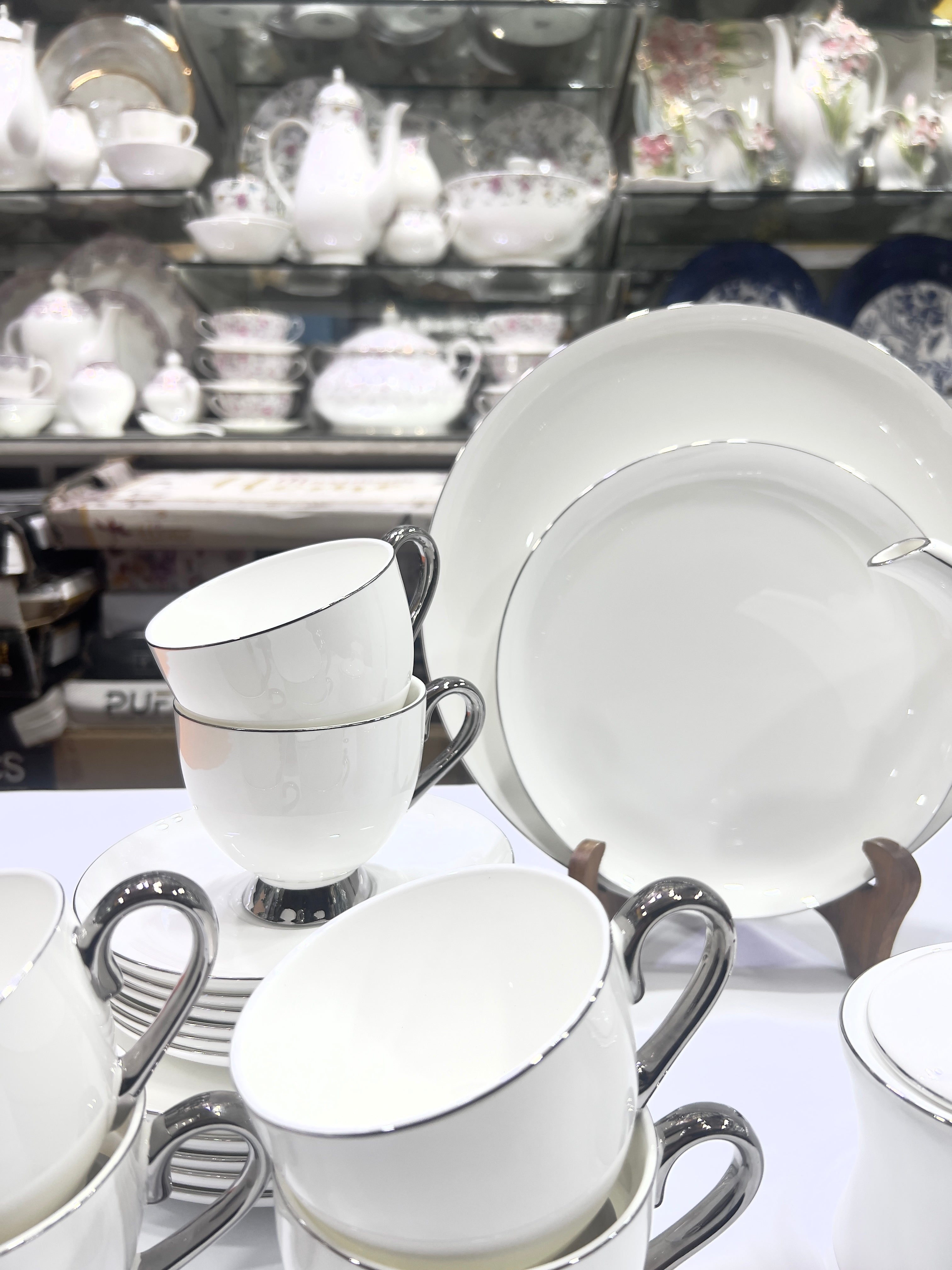 Silver Serenity Tea Set