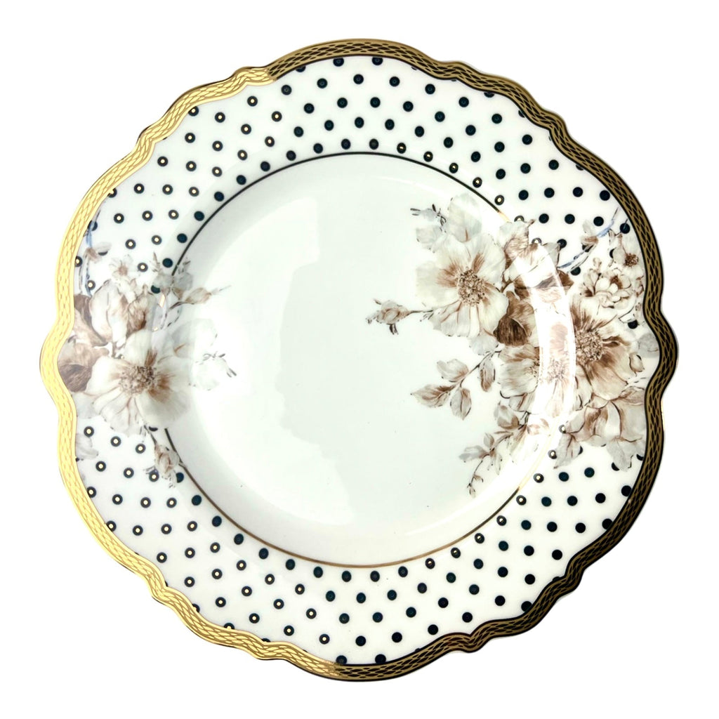 Navy Rose Luxe Tea Set