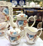 Ornate Bloom Tea Set