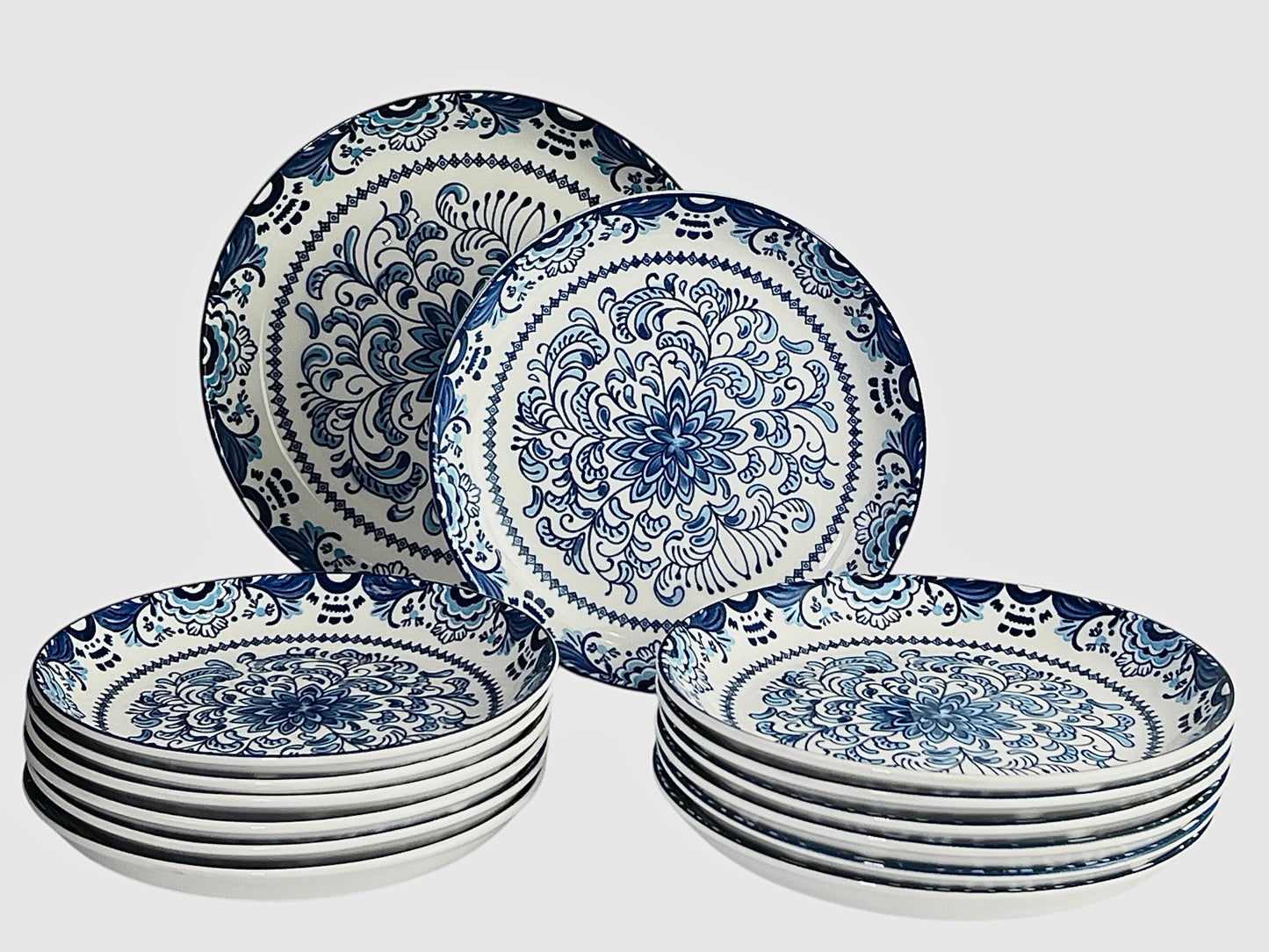 Blue Majesty Plates