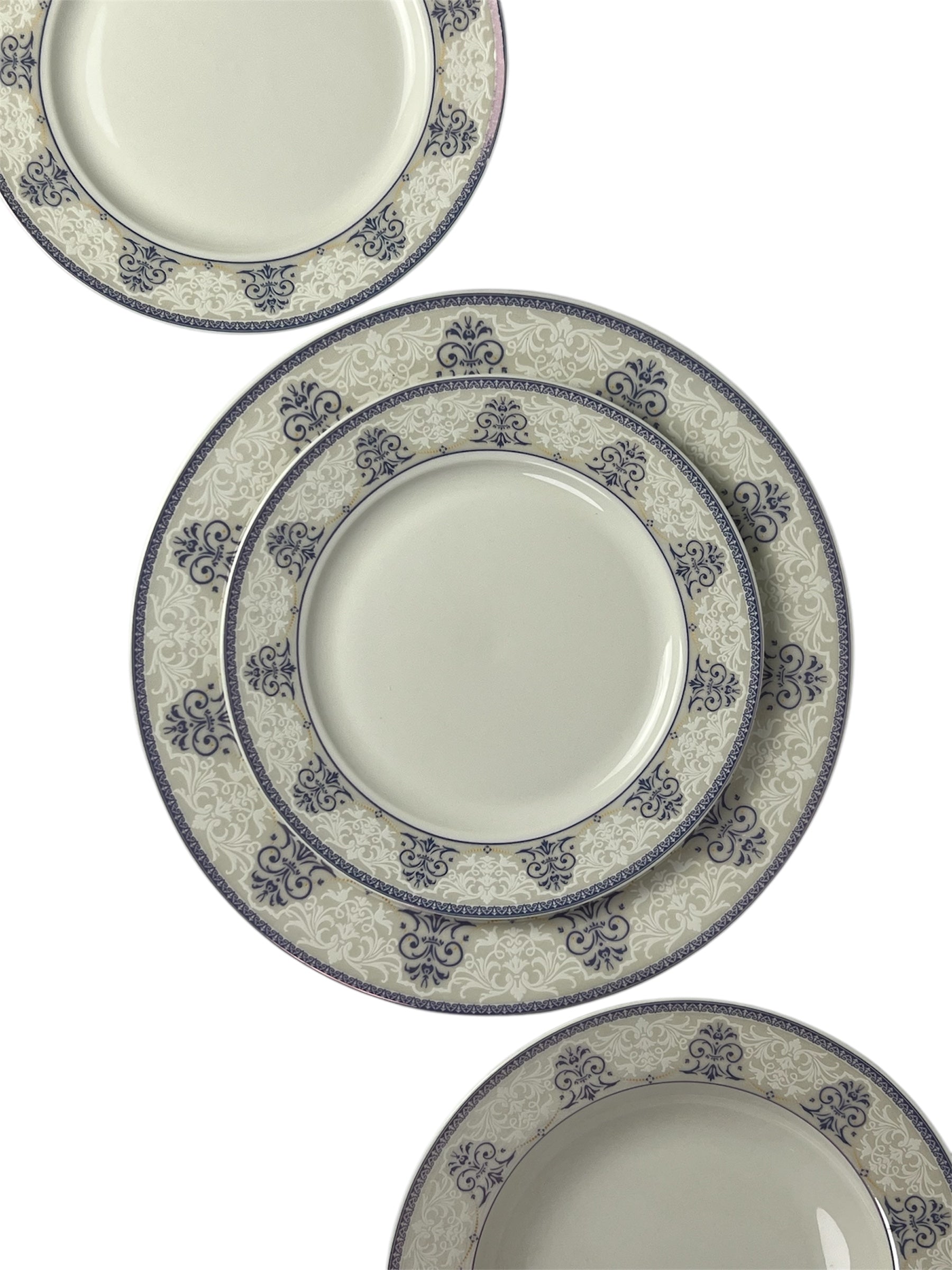 Victorian Lace Plate Set