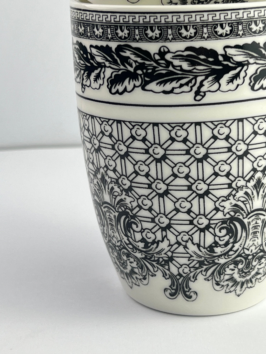 Midnight black mug set