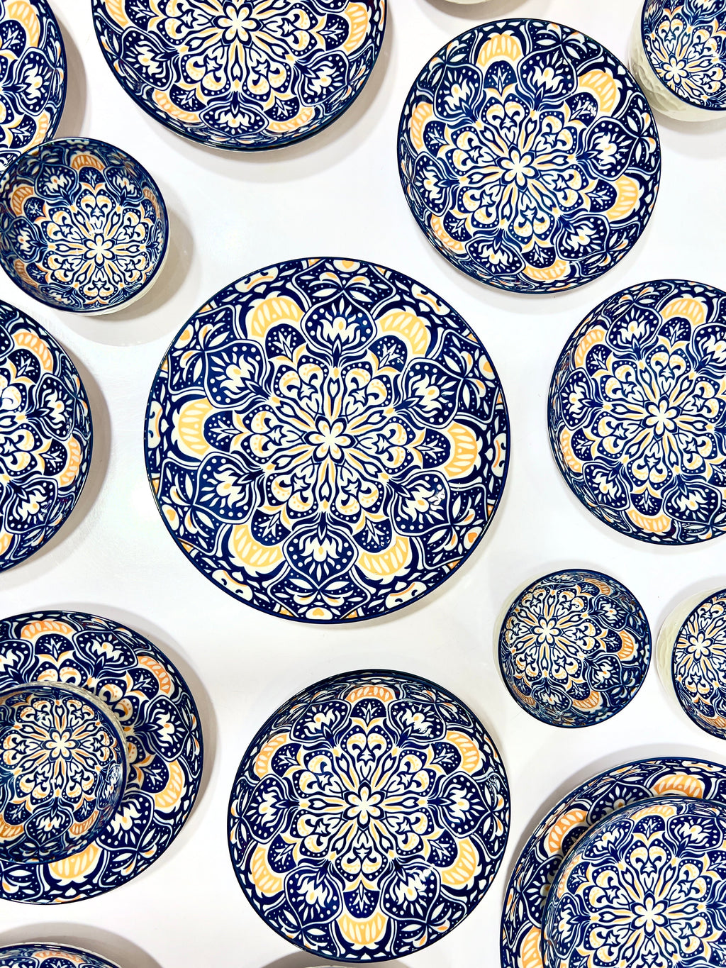 Indigo Royale Plates
