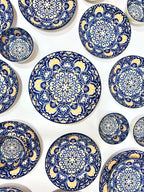 Indigo Royale Plates