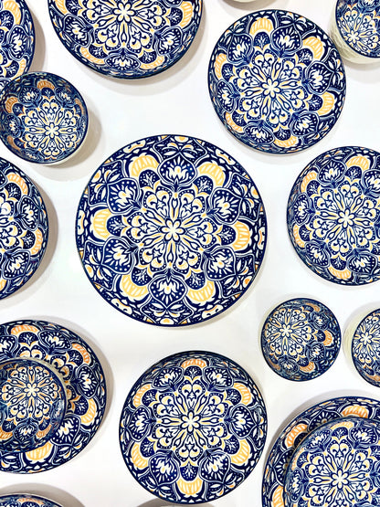 Indigo Royale Plates