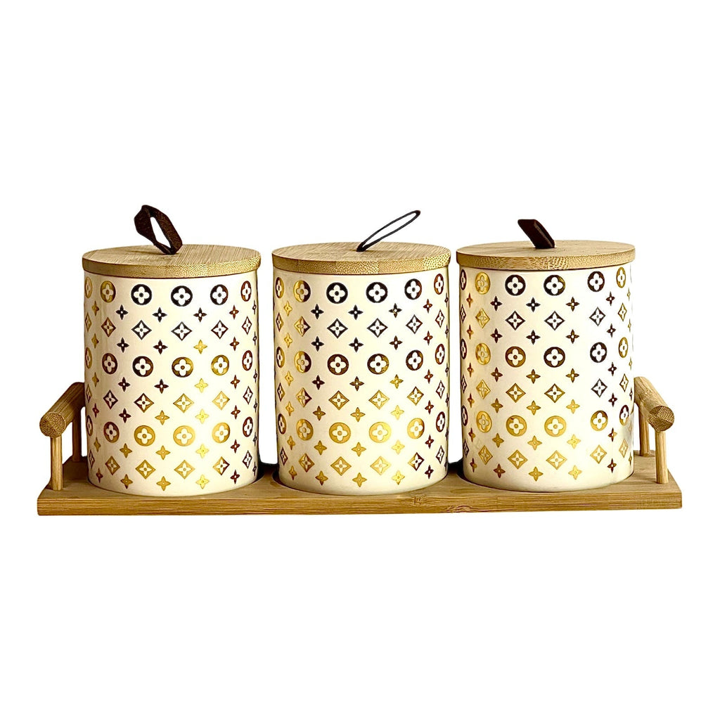 Golden Luxe Canister Set