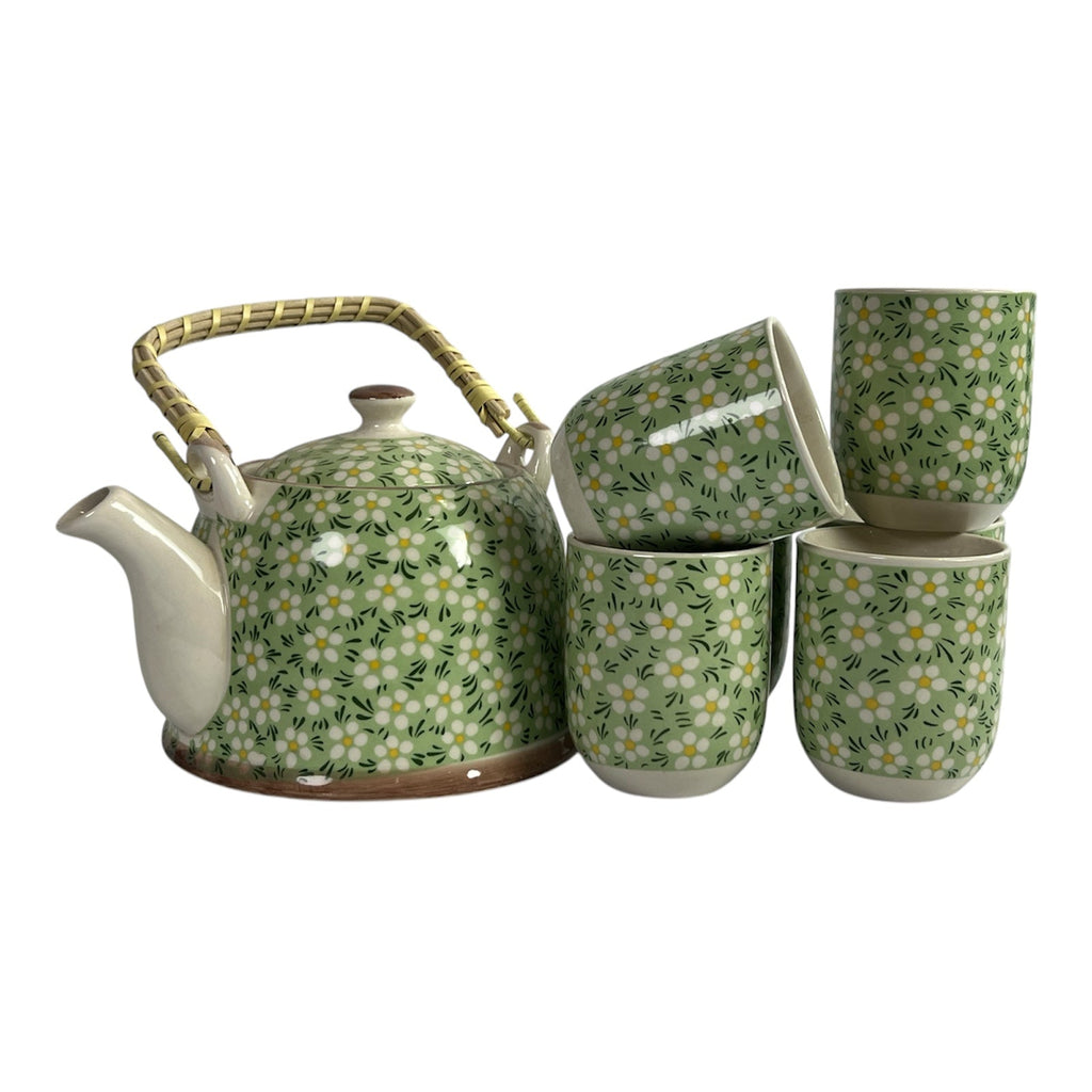 Green Bloom Kahwa Set