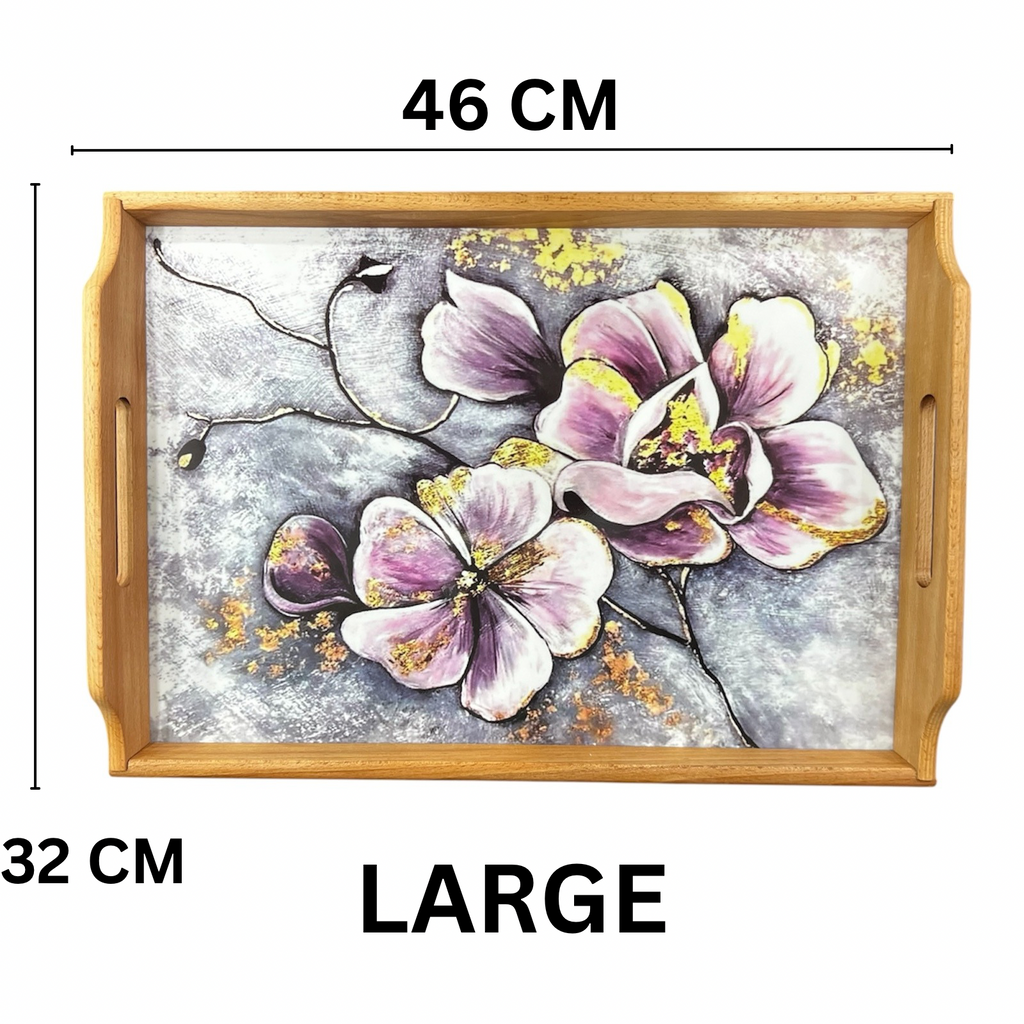 Blossom Glace Tray Set