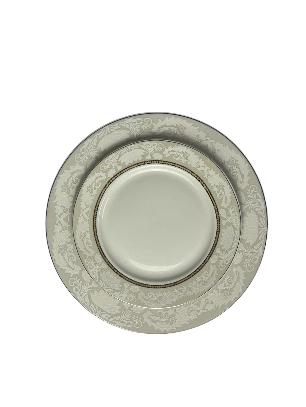 Gilded Petal Plate Set