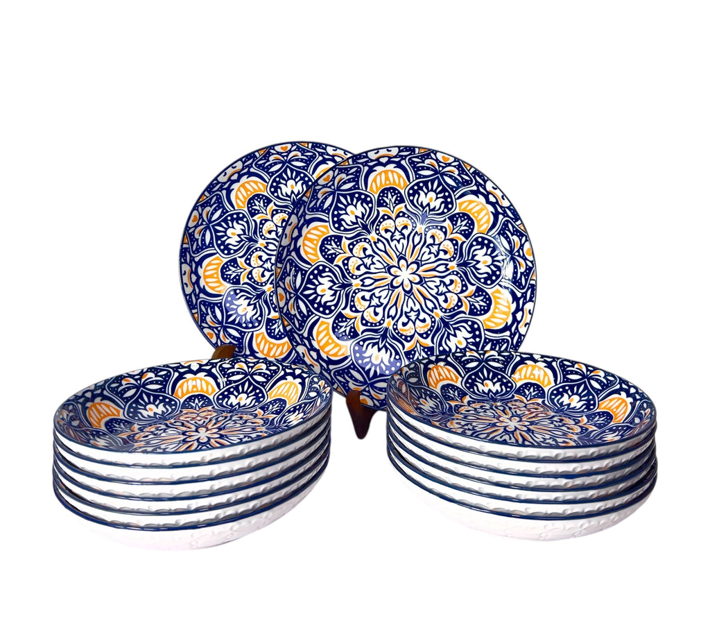 Indigo Royale Plates