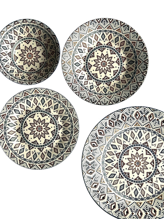 Midnight Dune Plate Set