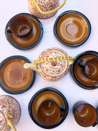 Floral Flame Tea Pot