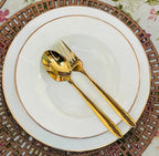Golden Elegance Plate Set