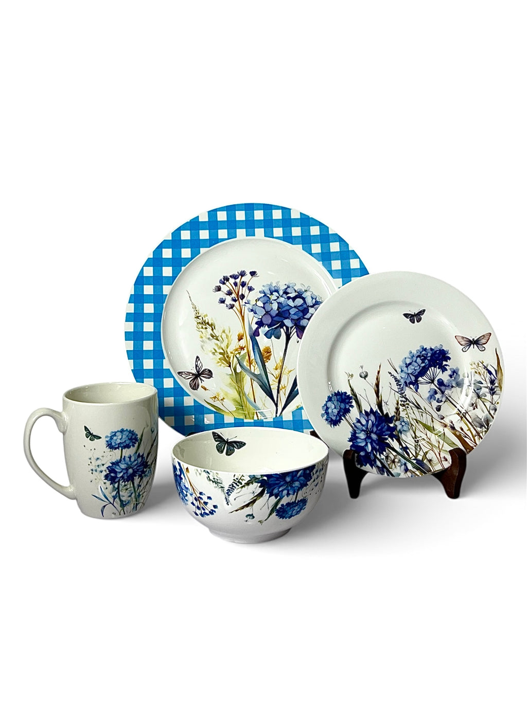 Blue Breeze Dinner Set