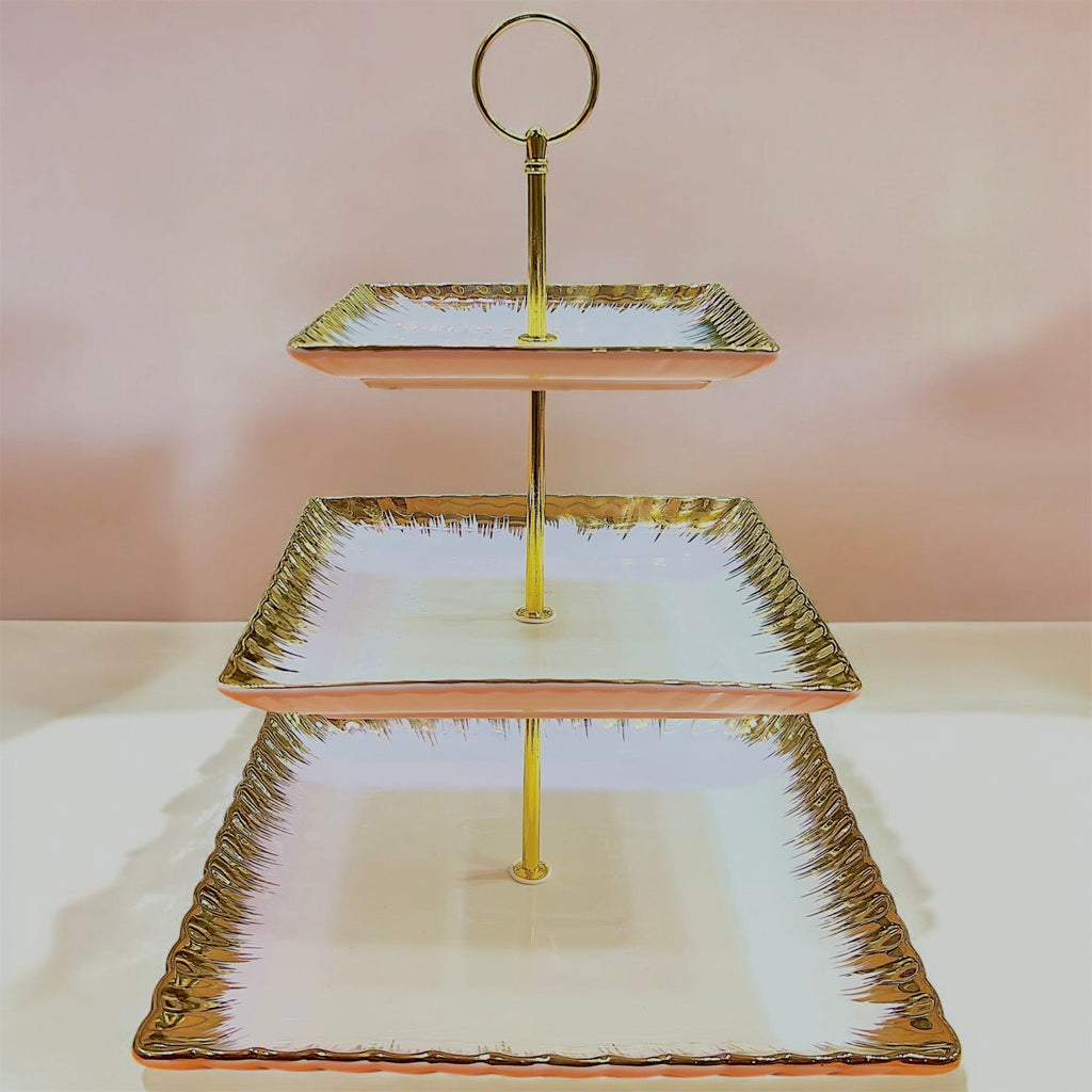 Royal Gold Serving Stand