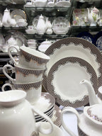 Cherry Velvet Tea Set