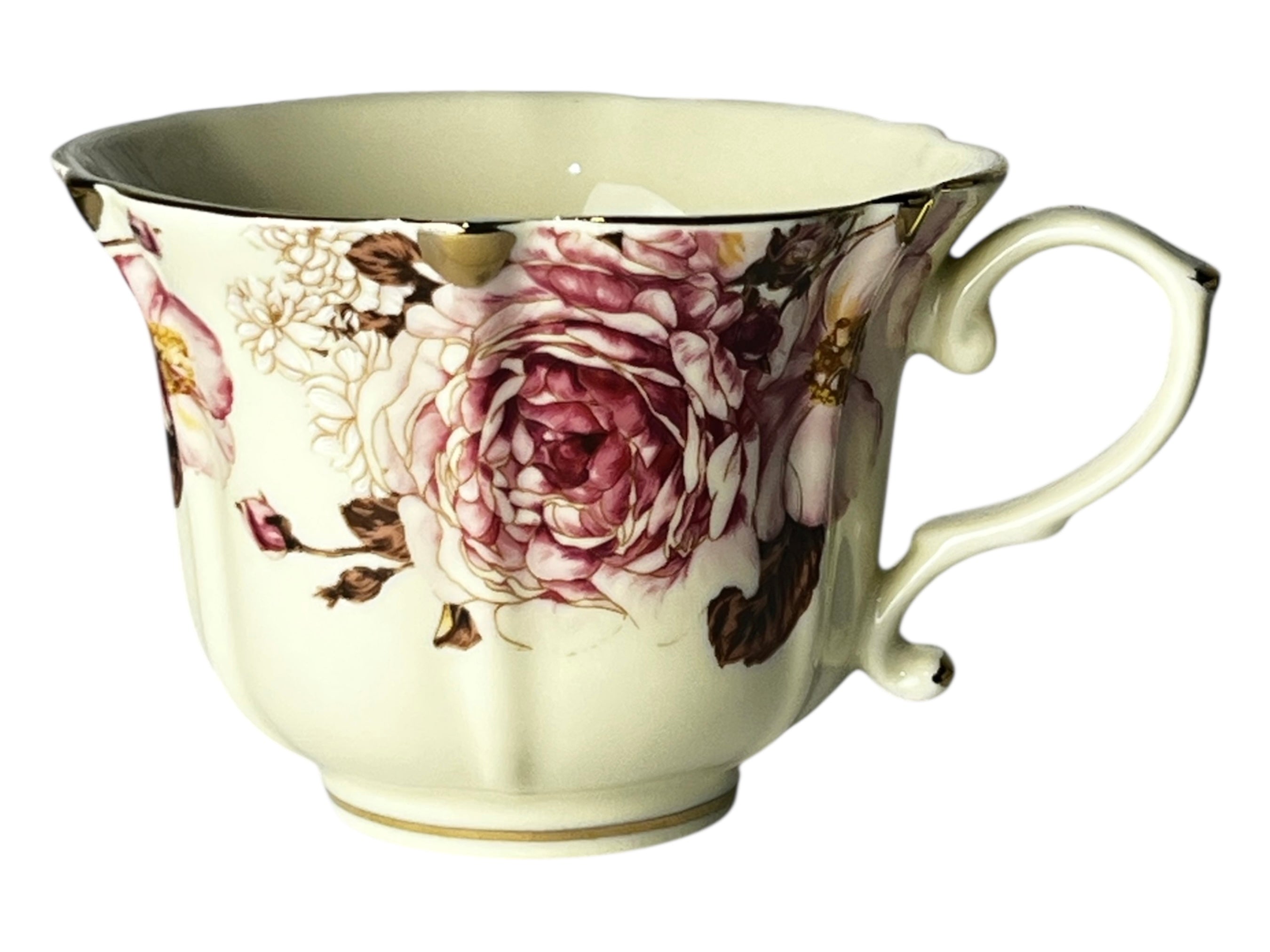 Floral Elegance Tea Set