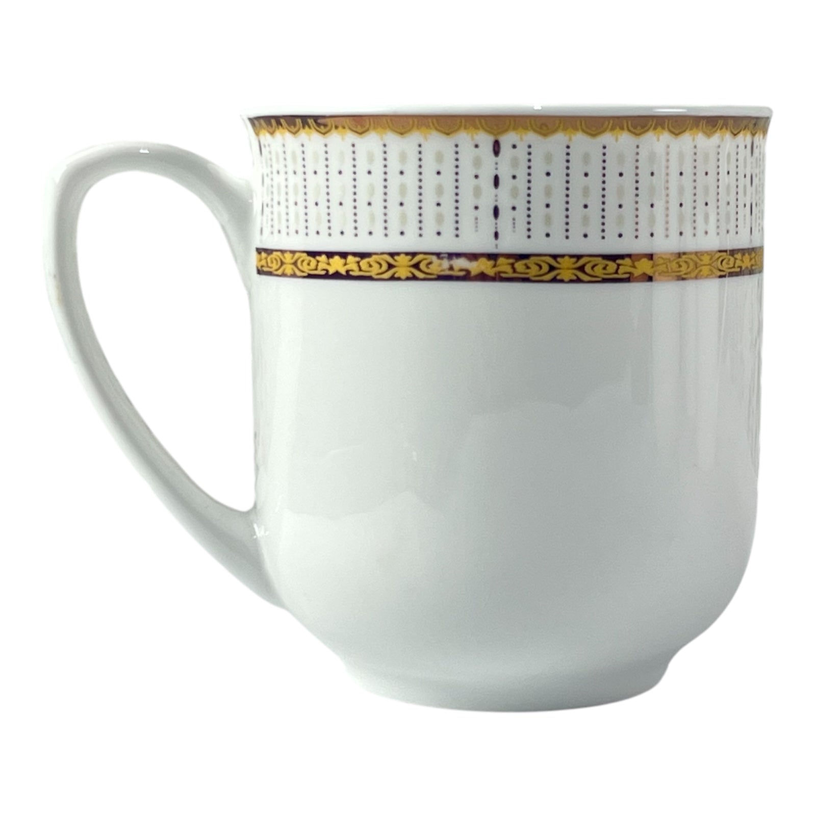 Golden Crest Mug Set