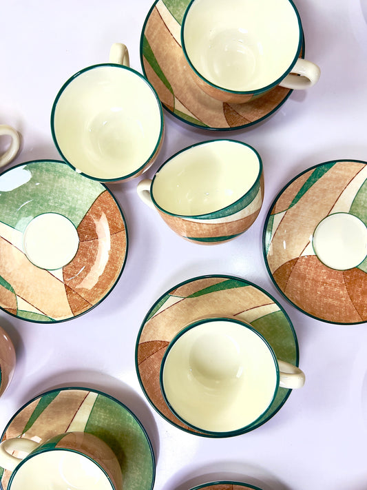 Forest Mist Cups And Saucers