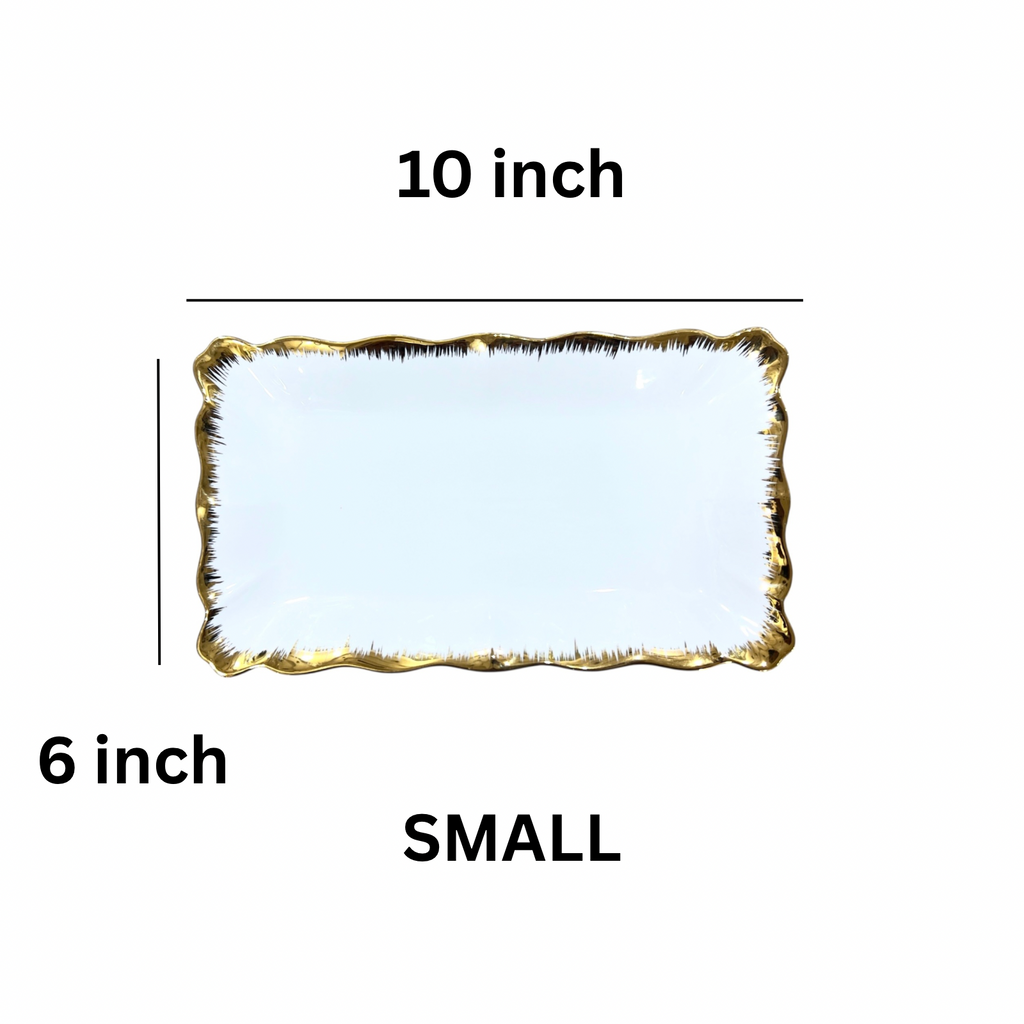 Imperial Gold Tray Set