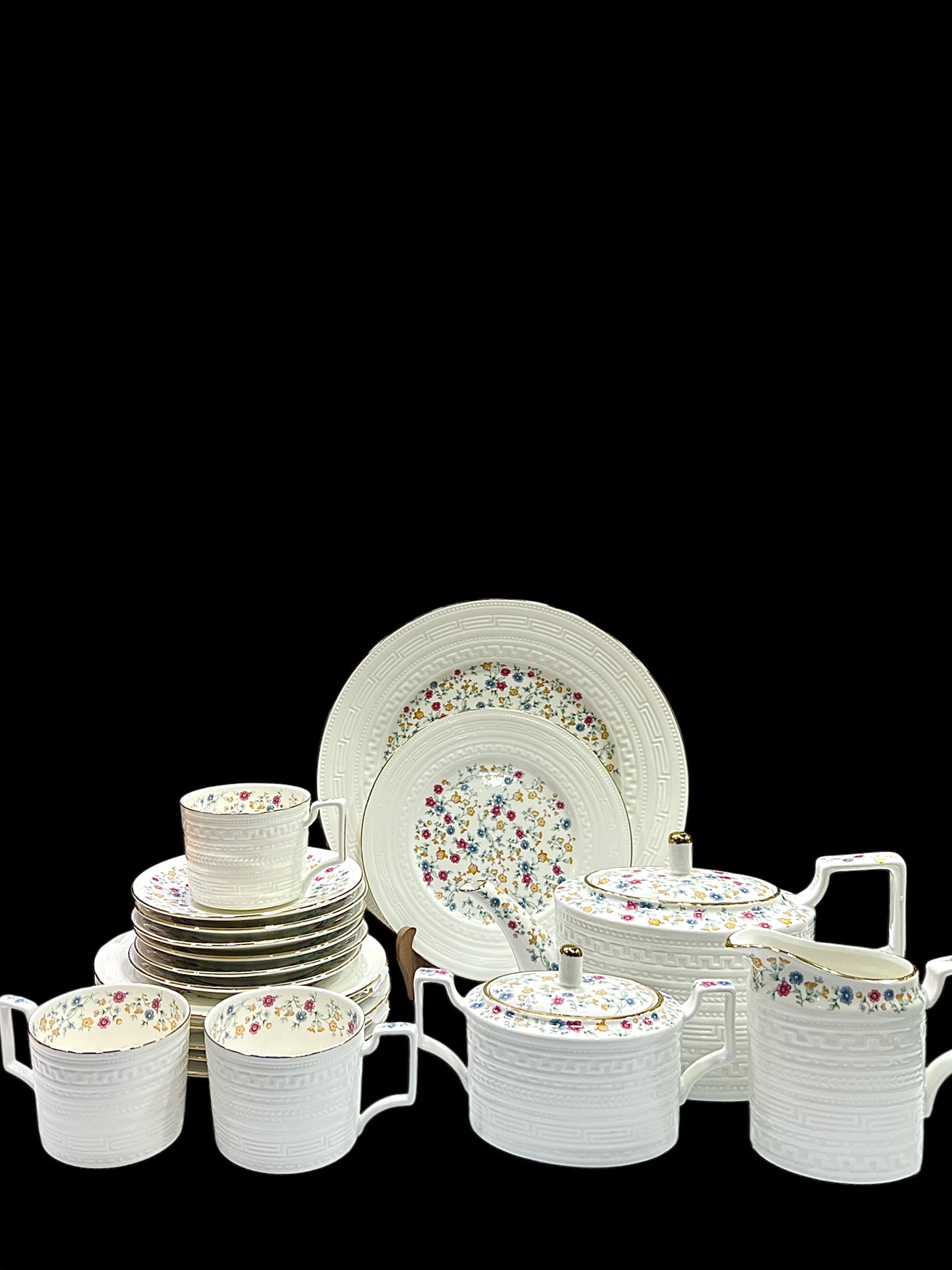 Rose And Lace Tea Set