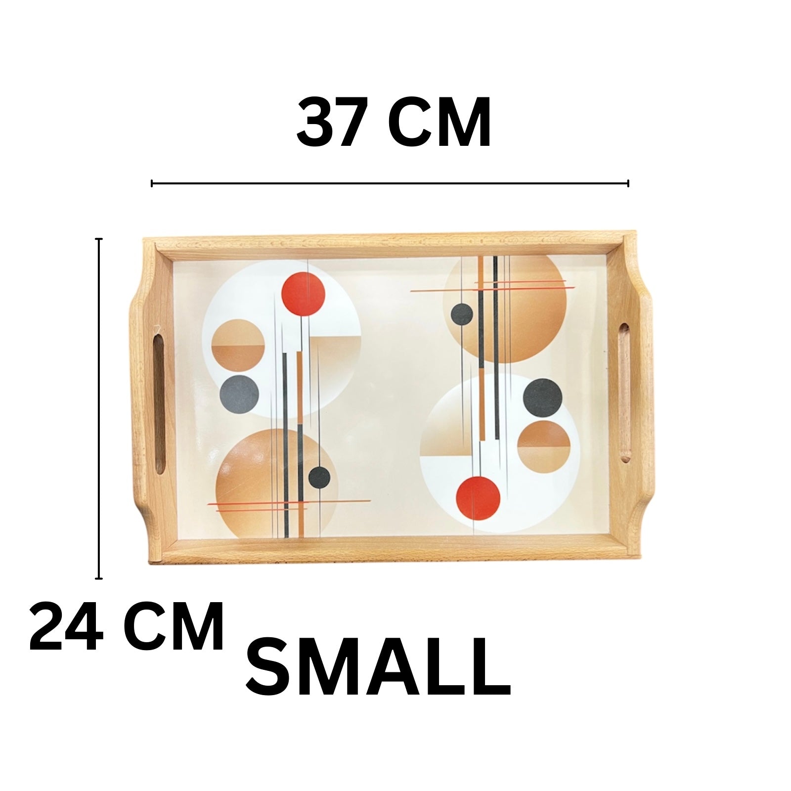 Desert Stripe Tray Set