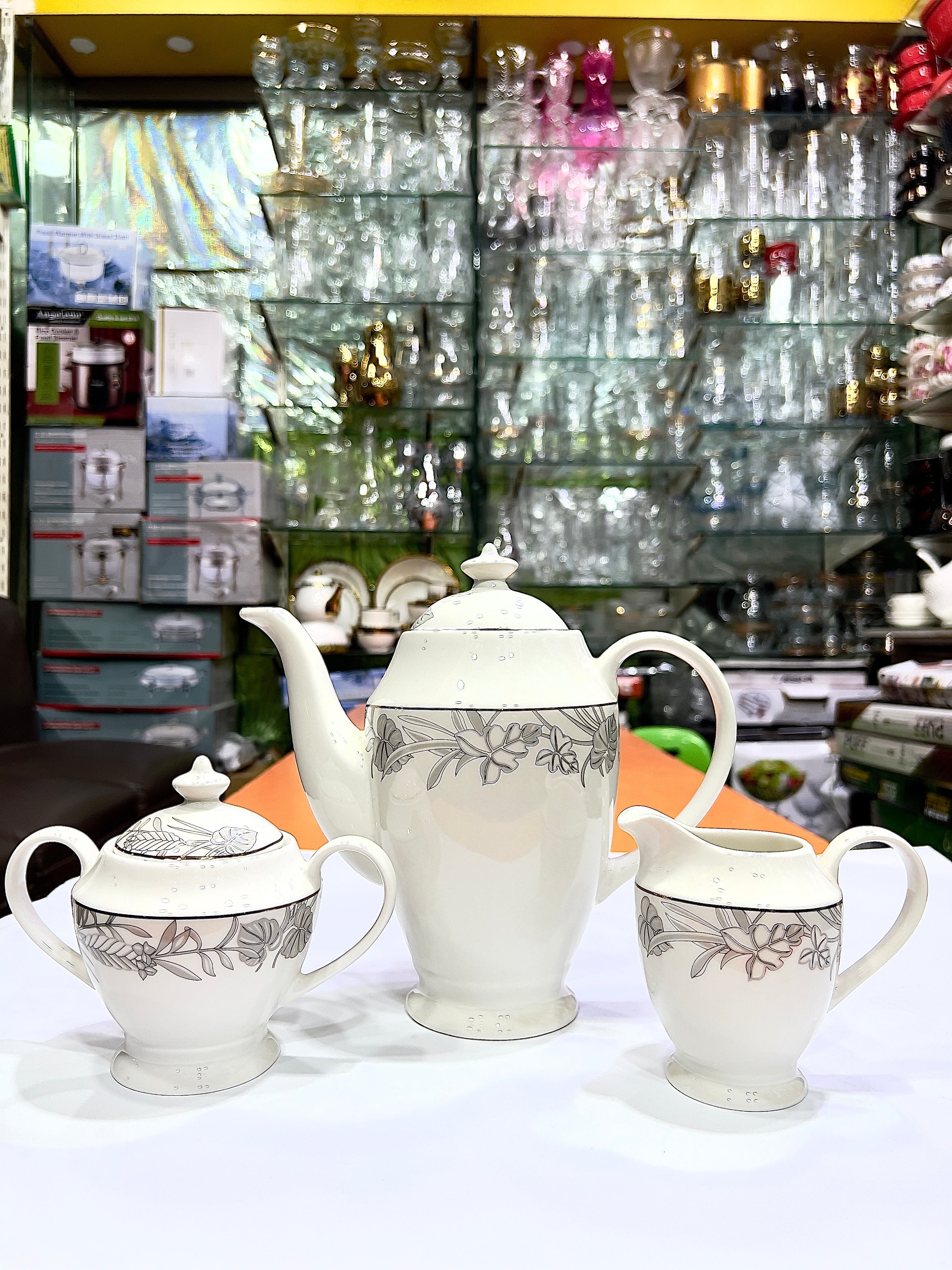Grey Garden Tea Set