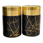 Royal Black Canister Set