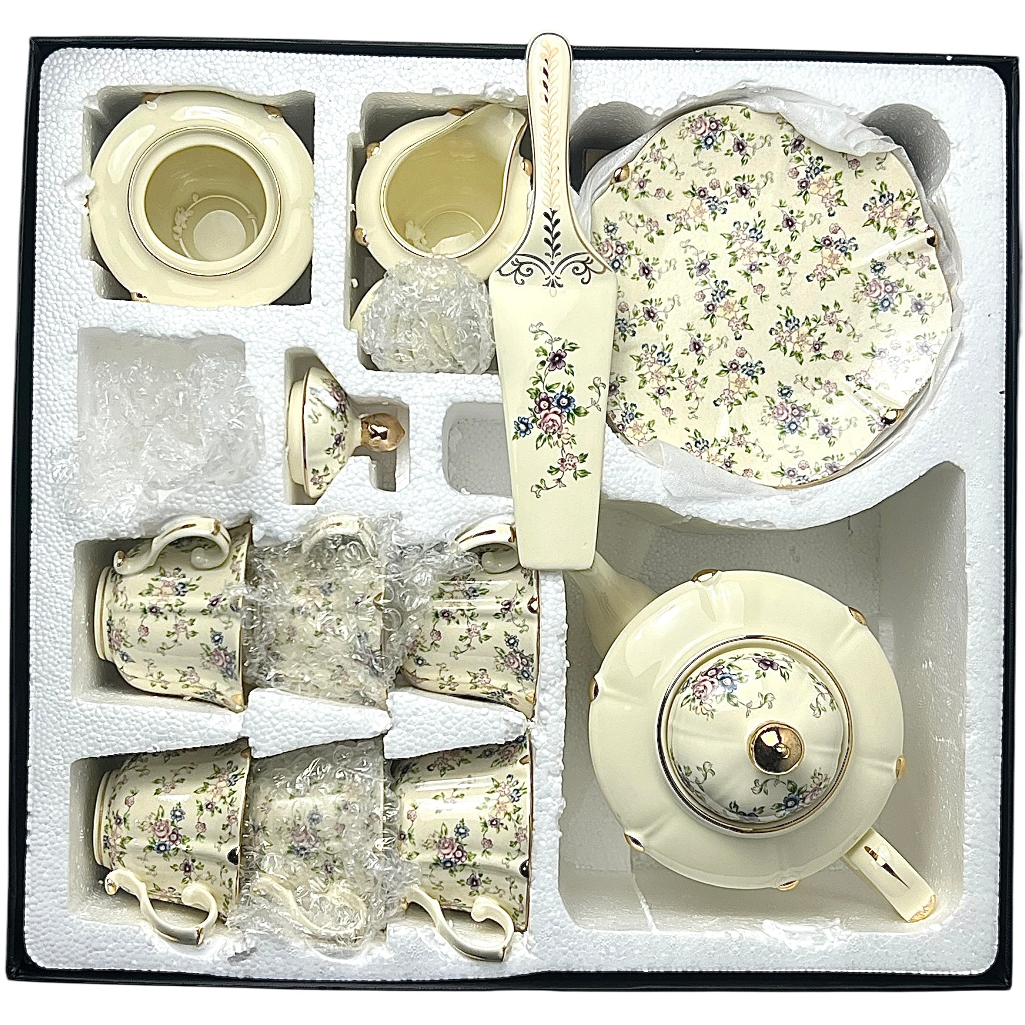 Victorian Petal 31 Piece Tea Set