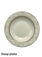 Gilded Petal Plate Set