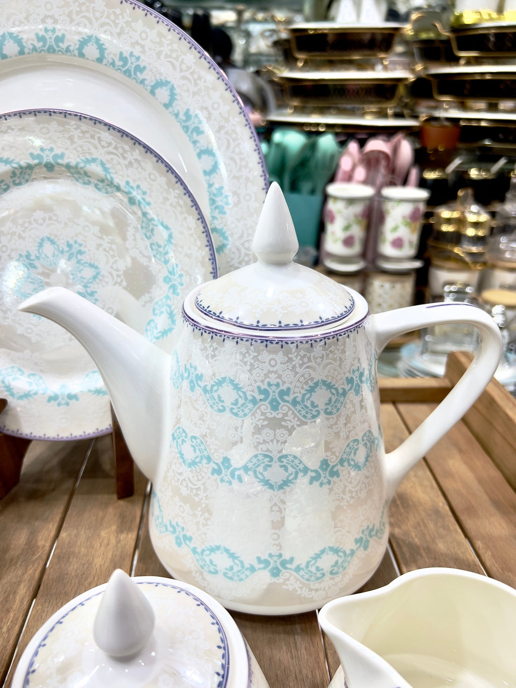 Royal Azure Tea Set