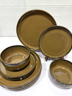 Olive Earth Plates