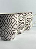 Earth tone mug set