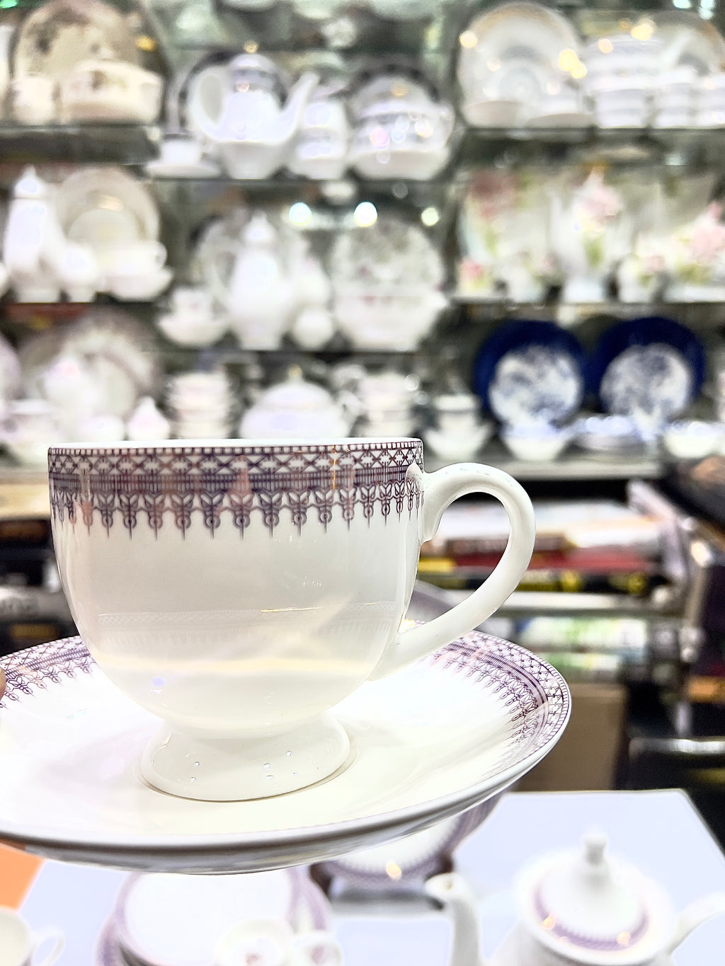 Crown Lace Tea Set