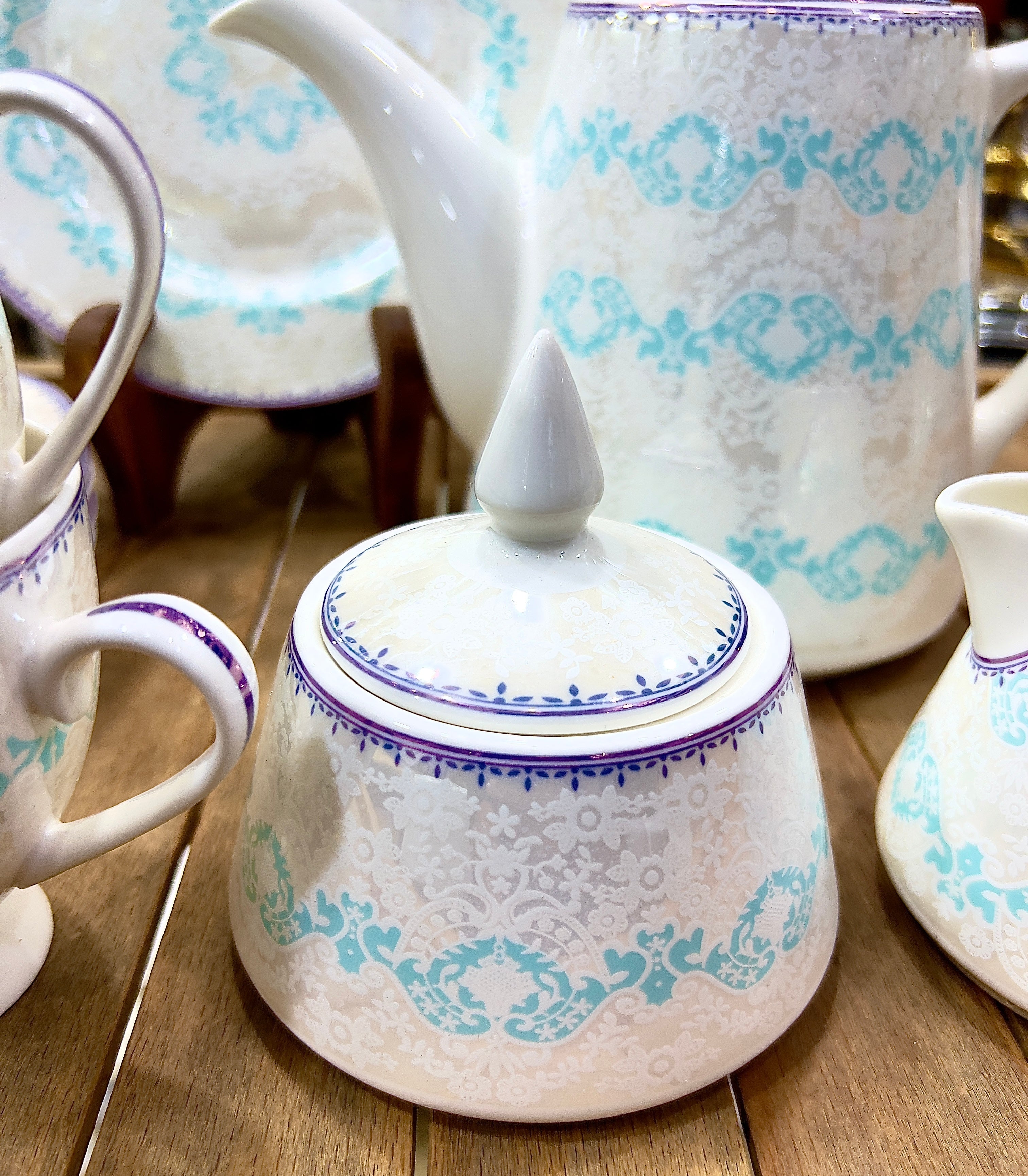 Royal Azure Tea Set