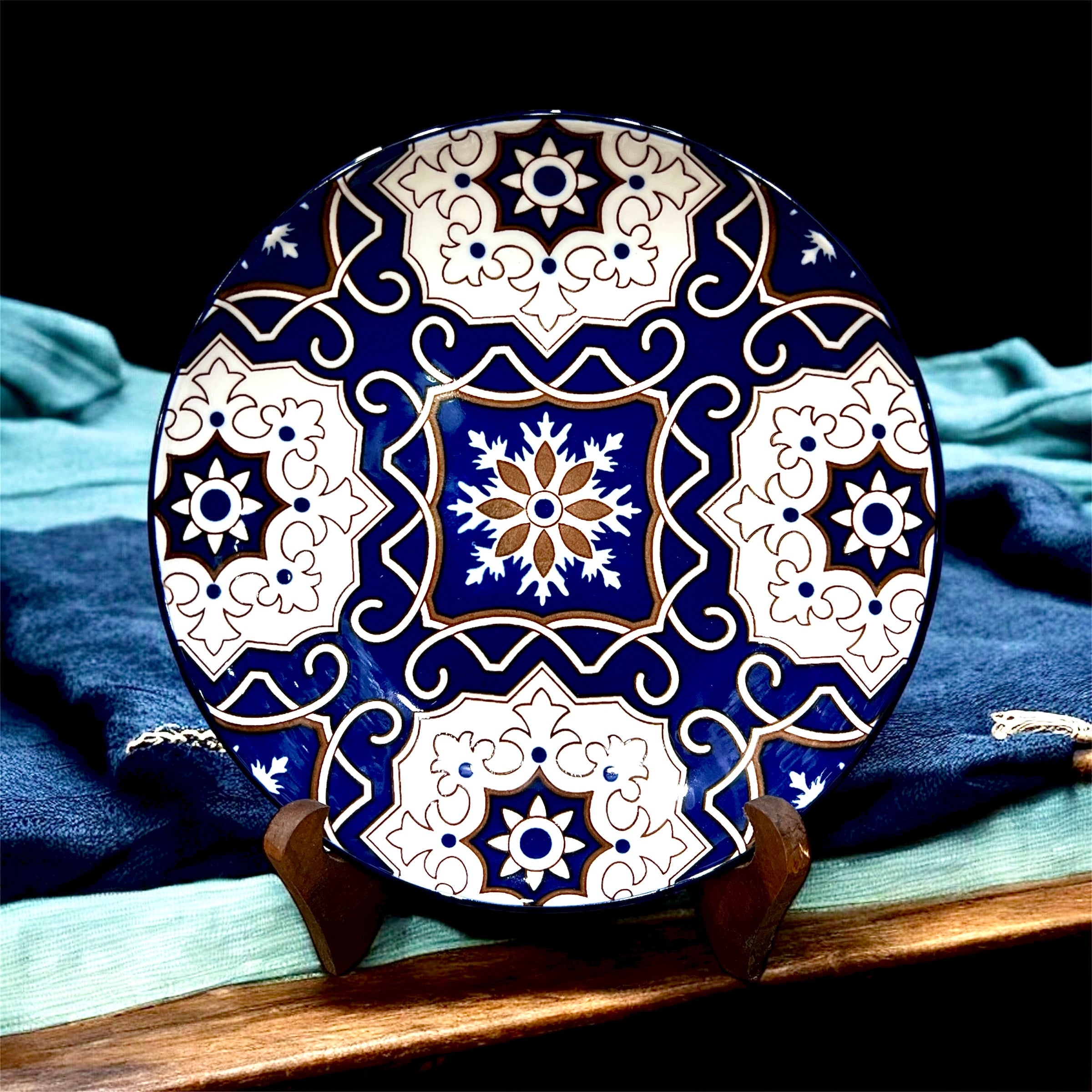 Classic Blue Soup Plates