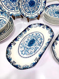 Blue Flora Dish