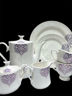 Violet Whisper Tea Set
