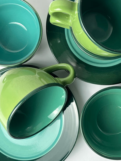 Mintware Cups And Saucers Set